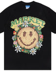 Market - Smiley Decomposition T-Shirt 'Vintage Black'
