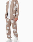 Beautifully Said - Rose Garden Jiu Jitsu Cardigan - Taupe