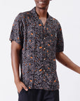 Holmes Brothers - Leopard Short Sleeve Woven Shirt