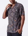 Holmes Brothers - Leopard Short Sleeve Woven Shirt