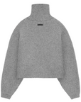 Fear of God Essentials - Womens Waffle Turtleneck "Dark Heather"