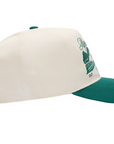 Represent - Raceway Cap Antique White Forest Green