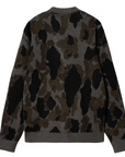 Carhartt WIP - Merton Cardigan Grey Camo Duck