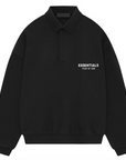 Fear of God Essentials - Fleece Polo (FW24) Black