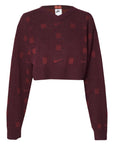 Nike x Naomi Osaka Women's Burgundy Knit Sweater