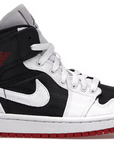 Air Jordan 1 Mid SE Utility Canvas "White Black Gym Red" (W)