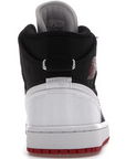 Air Jordan 1 Mid SE Utility Canvas "White Black Gym Red" (W)