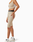 Palm Angels - One-shoulder Track Top in Jersey
