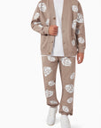 Beautifully Said - Rose Garden Jiu Jitsu Cardigan - Taupe
