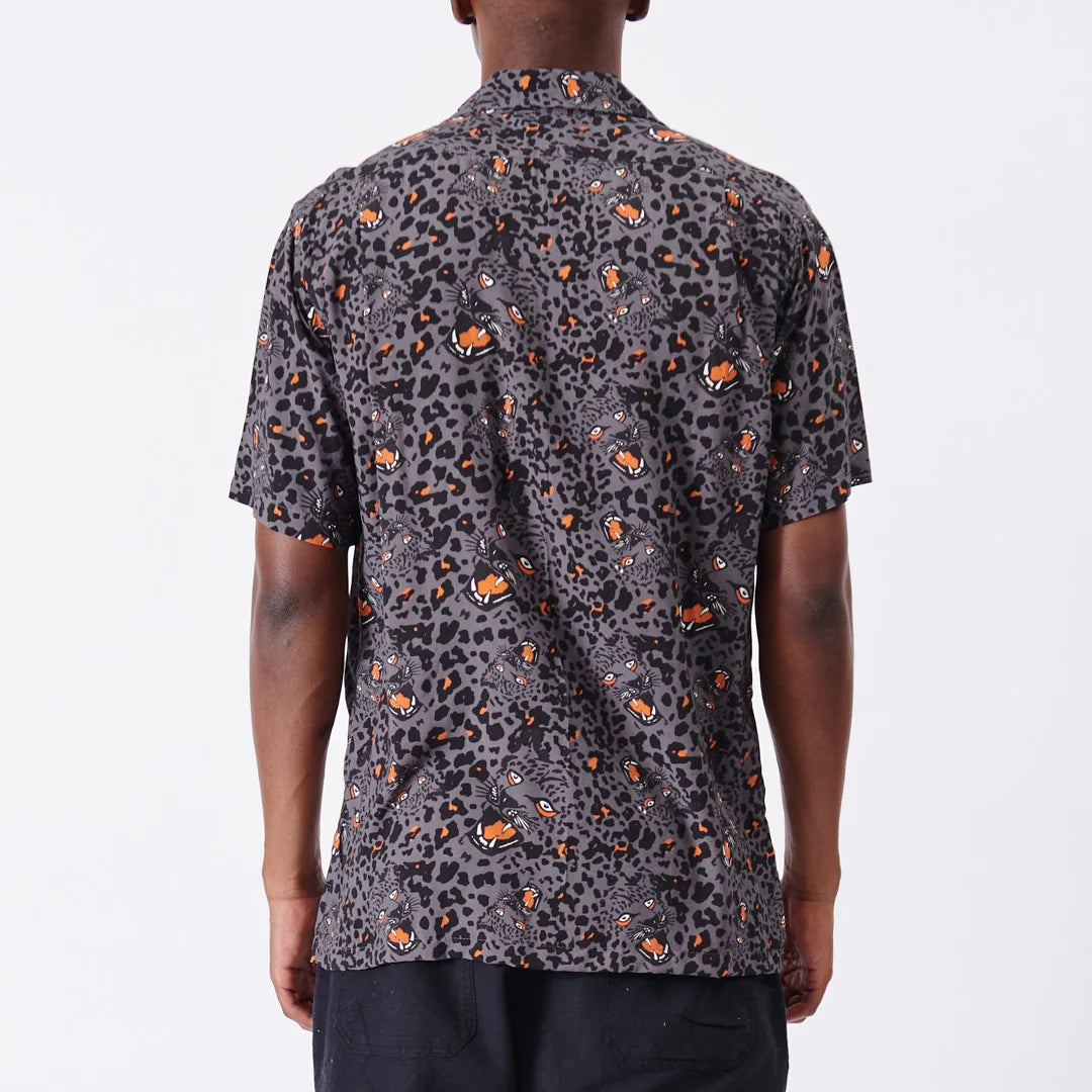 Holmes Brothers - Leopard Short Sleeve Woven Shirt
