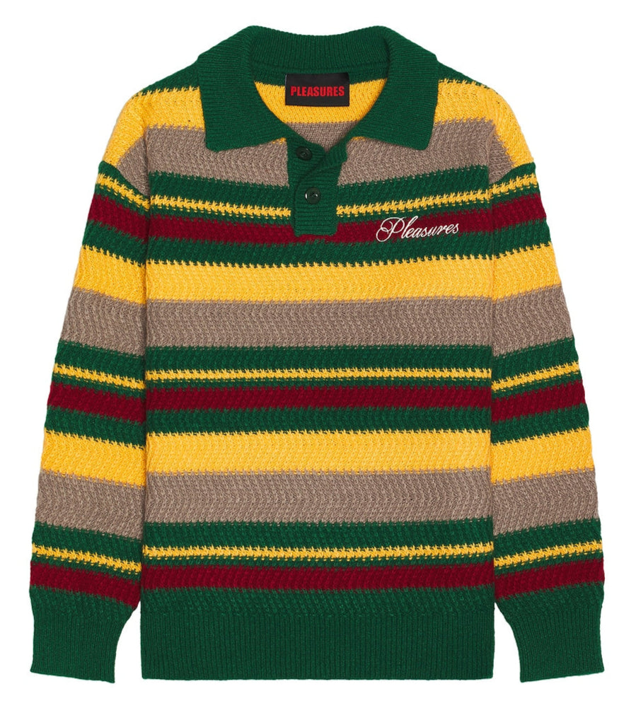 Pleasures - Cooper Polo Sweater