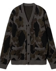 Carhartt WIP - Merton Cardigan Grey Camo Duck