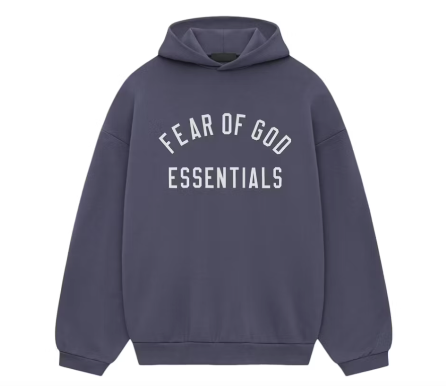 Fear of God Essentials - Fleece Hoodie Marine