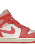 Air Jordan 1 Mid Strawberries and Cream (Women's)