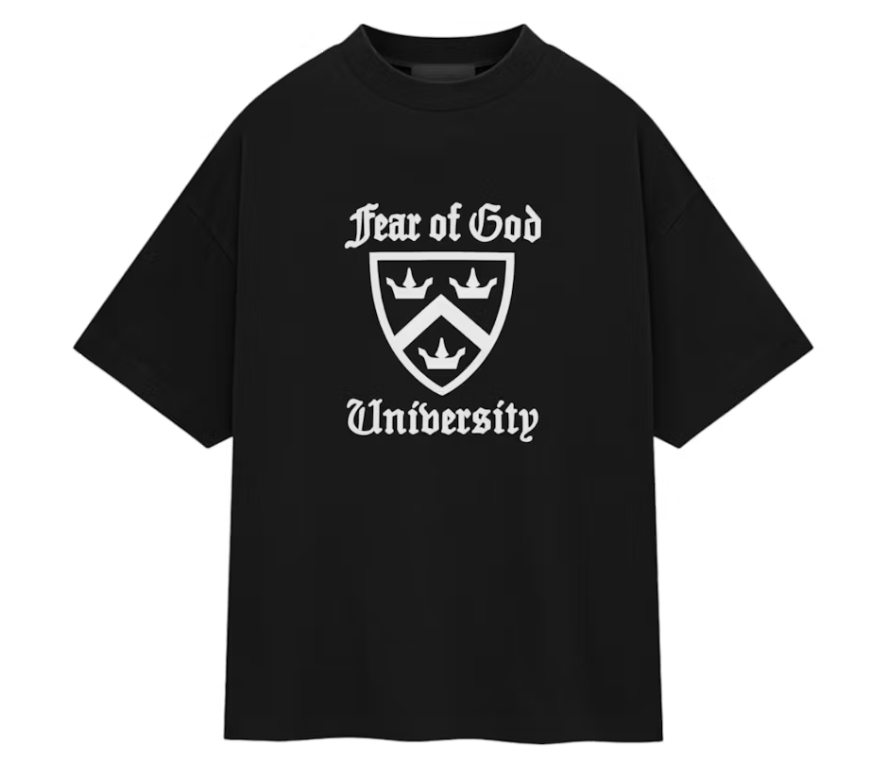 Fear of God Essentials - Heavy Crewneck Tee (FW24) Black