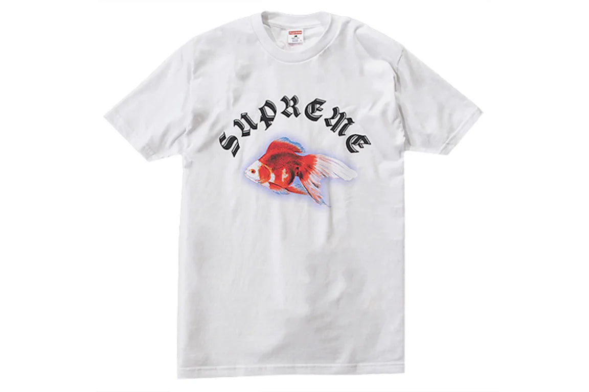 Supreme Sasquatchfabrix Goldfish Tee "White"