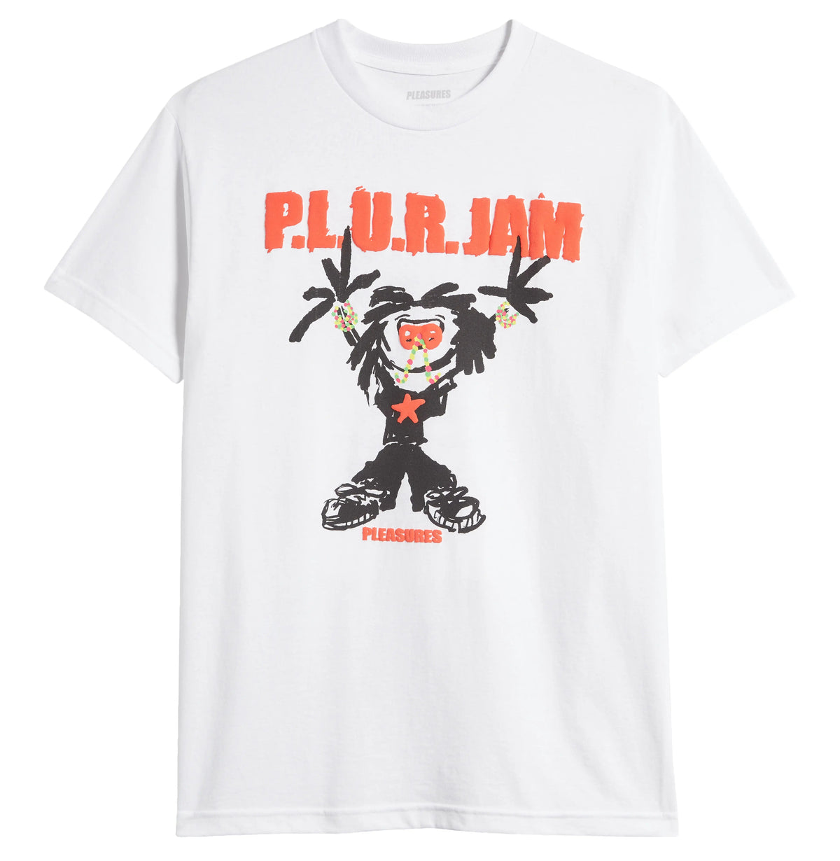 Pleasures - P.L.U.R. Jam Cotton Graphic T-Shirt