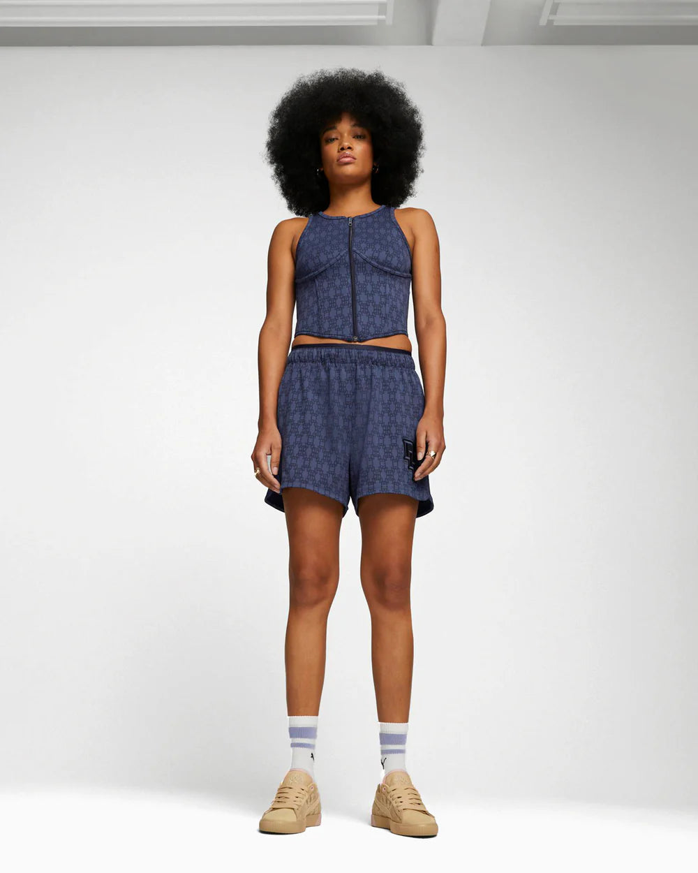 PUMA x DAPPER DAN Women's Shorts - Blue