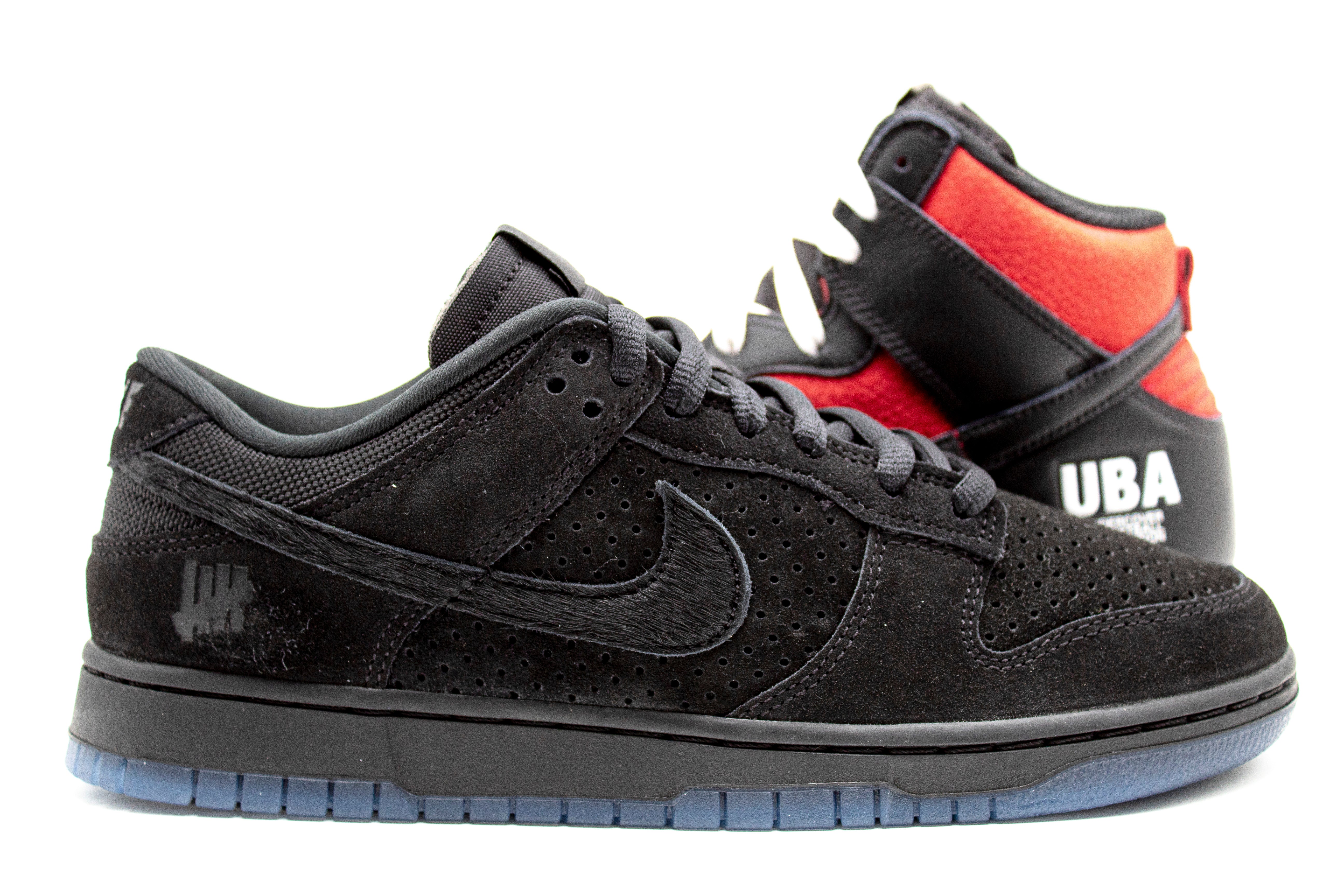 Nike Dunk Low SP Undefeated &quot;5 On It&quot; - Black &amp; Nike Dunk High &quot;1985 Undercover UBA&quot; PACK