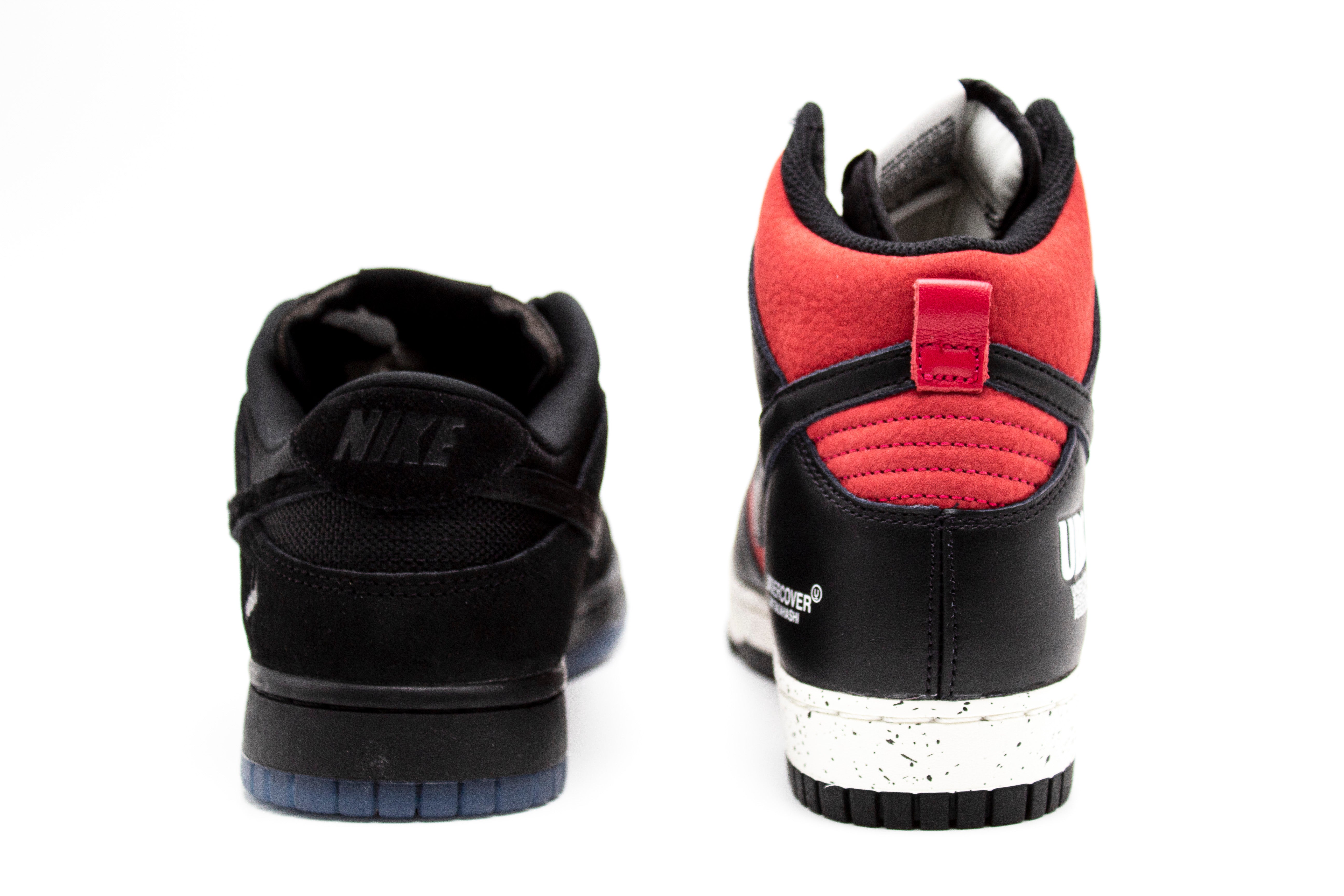 Nike Dunk Low SP Undefeated &quot;5 On It&quot; - Black &amp; Nike Dunk High &quot;1985 Undercover UBA&quot; PACK