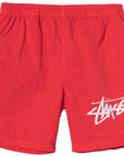 Stussy x Nike Water Short "Habanero Red"