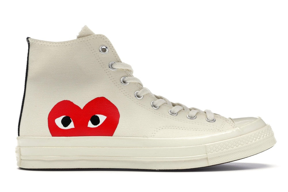 Converse Chuck Taylor All-Star 70s Hi Comme des Garcons PLAY - White