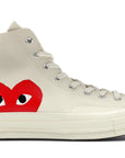 Converse Chuck Taylor All-Star 70s Hi Comme des Garcons PLAY - White