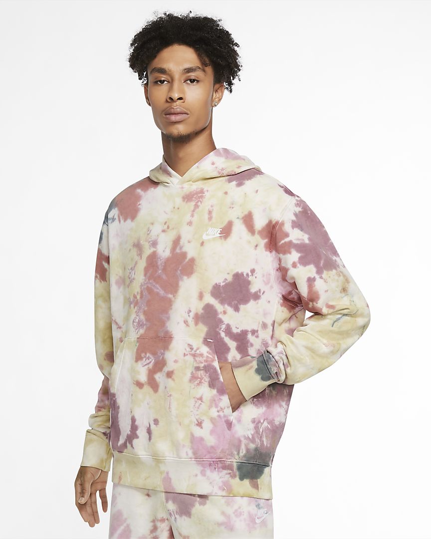 Nike Sportswear Tie-Dye Pullover Hoodie